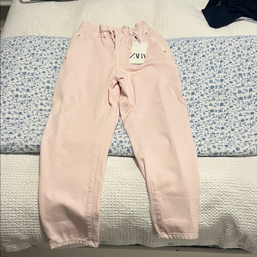 Zara Kids Light Pink Jeans